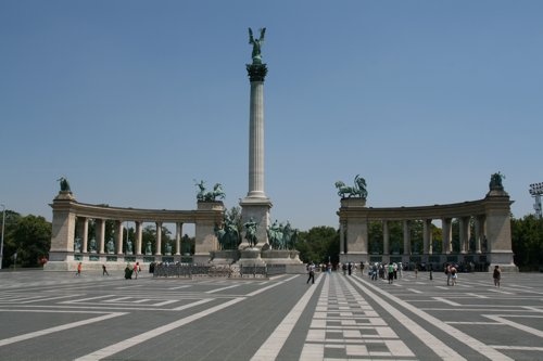 Platz in Budapest
