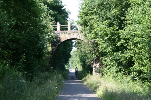 Vennbahnradweg-Streckeneinblick