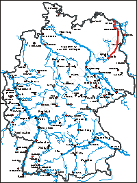 Karte: Berlin Usedom 2009