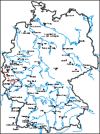 Karte: Eifel-Tour 1993