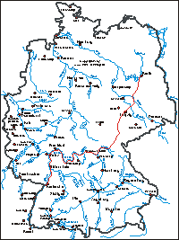 Karte: Karlsruhe-Berlin 2002