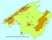 Karte: Mallorca 2009