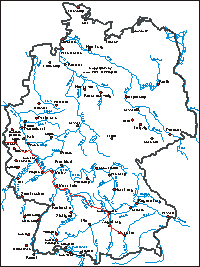 Karte: München-Tour 1994